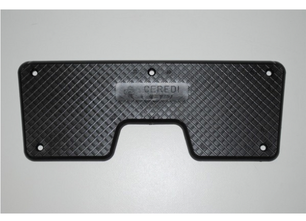 Ceredi Transom Mounted Pad  230mm x 85mm - Black