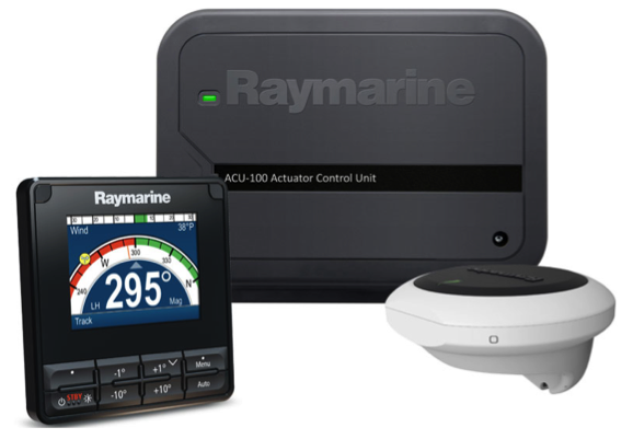 Raymarine Evolution Autopilot c/w p70s Control head, ACU-100 & EV1 Sensor Core (for Type 0.5l drive unit)
