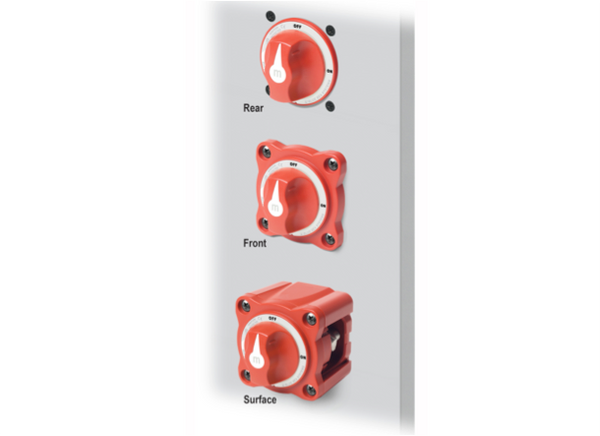 Blue Sea M Series Battery Switch - 4 Position
