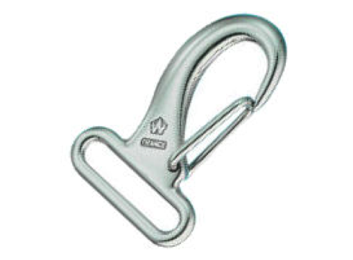 Wichard Stainless Steel Webbing Snap Hook - 60mm x 30mm