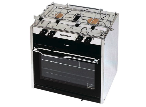 Techimpex Techimpex Mastergrill Gas Cooker - 2 Burner, Oven & Grill - The Wetworks