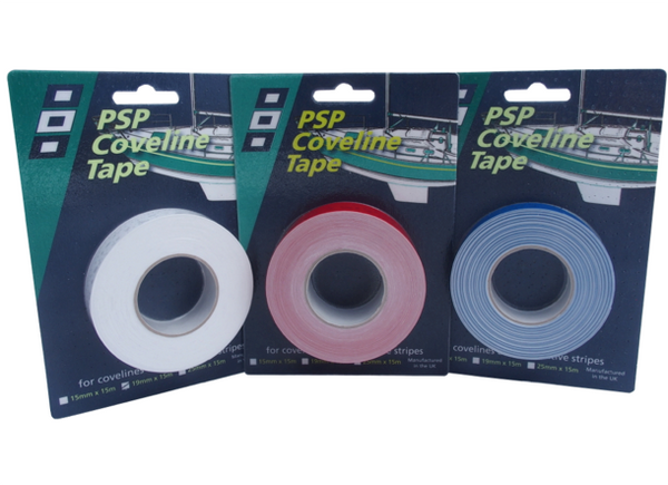 PSP Coveline/Boat Stripe - 12mm x 50m - Various Colours