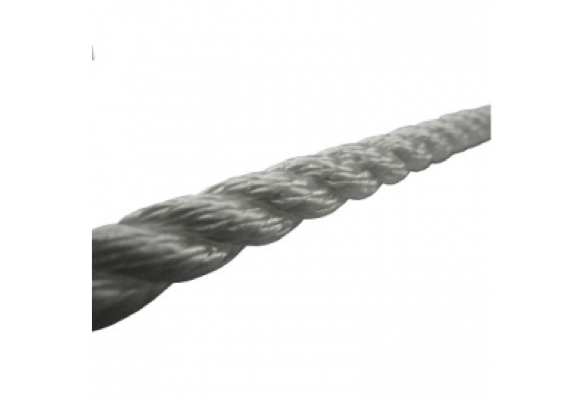 Waveline 3 Strand Polyester Rope 10mm White - 200m