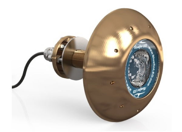 Bluefin Manta Ray MR20 Thru Hull Underwater Lighting 24V - 3 Colours