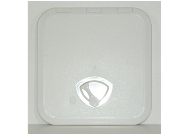 Ceredi Plastic White Hatch 380mm x 380mm external