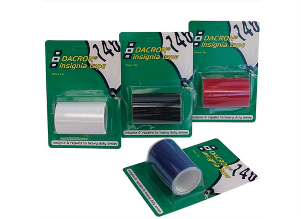 PSP Dacron Insignia Repair Tapes - 2 Sizes - Various Colours