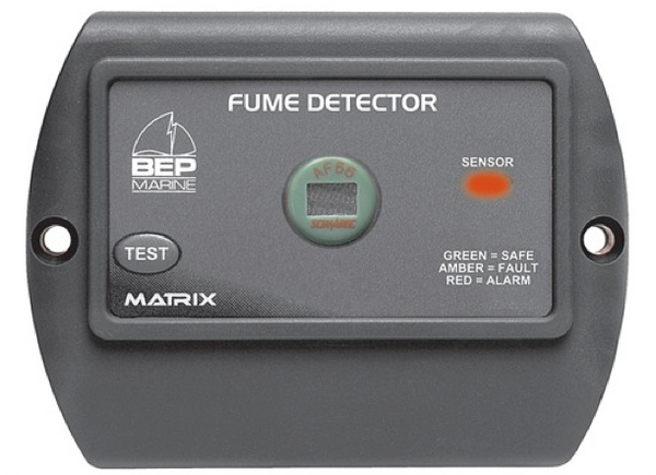 BEP Gas Fume Detector Stand Alone - Panel Mount - Built in Sensor