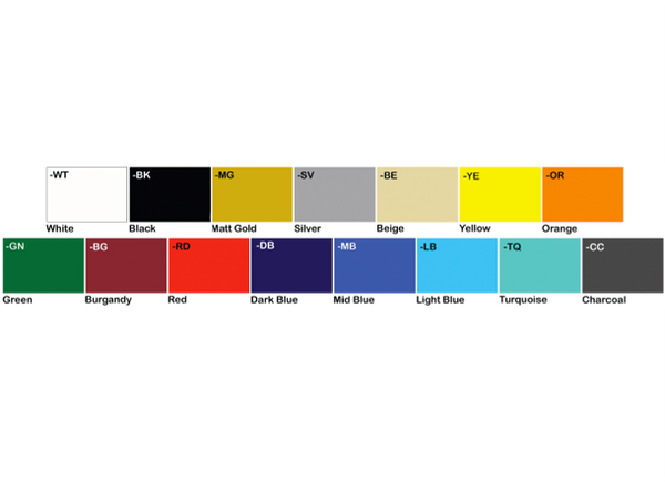 PSP Colour Stripe 21mm Wide - Various Colours