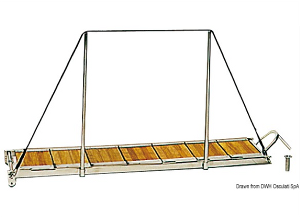 Osculati Stainless Steel Gangway Ladder - 1.5m