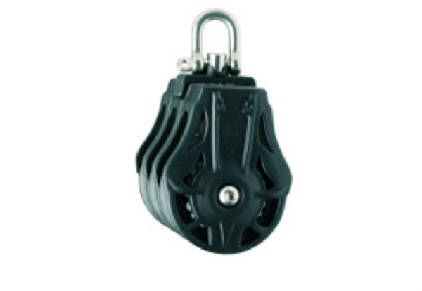 Wichard 35mm Triple Block with Swivel Head - Plain or Ball Bearing