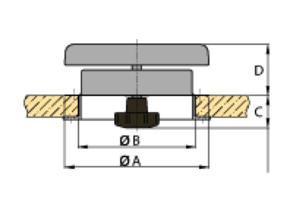 Vetus DARTAGN Stainless Mushroom Ventilator