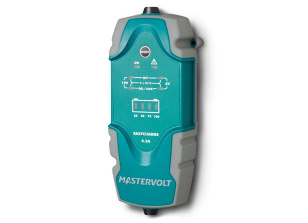 Mastervolt EasyCharge Waterproof Portable Battery Chargers 6v or 12v 4.3a