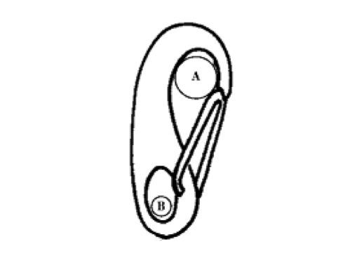 Wichard Safety Snap Hook - HR Stainless Steel - All Sizes