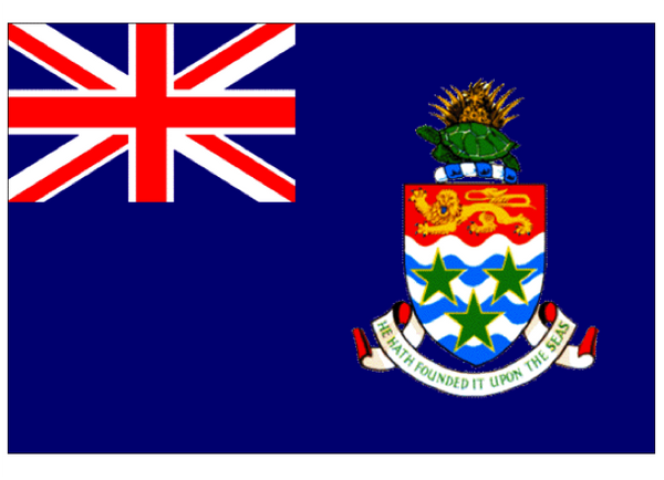 Cayman Island Courtesy Flag Polyester 45 x 30cms