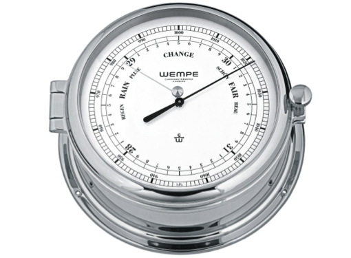 Wempe Admiral Series II Barometer 185mm - Chrome Case