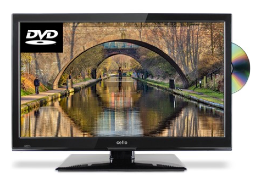Cello 22" HD Free/Satellite Television with DVD