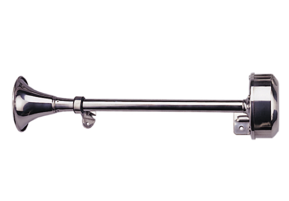 Trumpet Horn Single 12V Stainless Steel