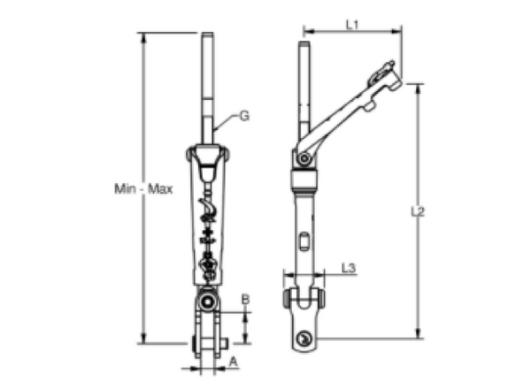 Blue Wave UNF - QRT with Reinforced Toggle - Quick Tune Rigging Screws ...