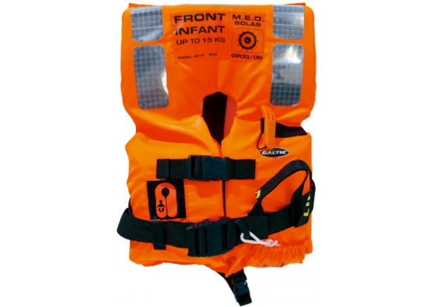 Baltic 2010 M.E.D./SOLAS Infant Foam Lifejacket - 0 - 15 kg