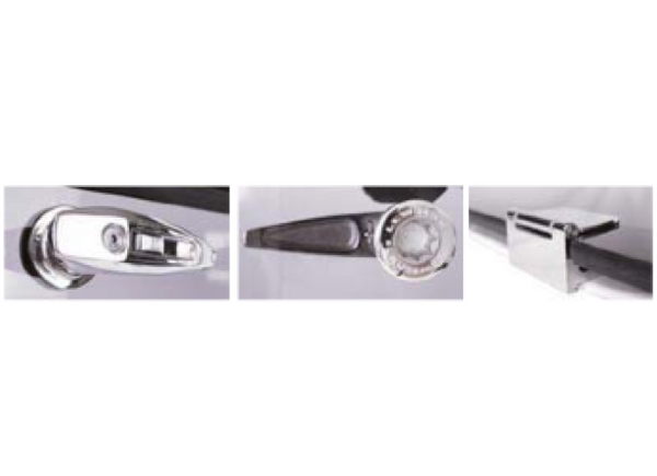 Lewmar Size 60 Flush Mount Hatch - Grey/Black/White