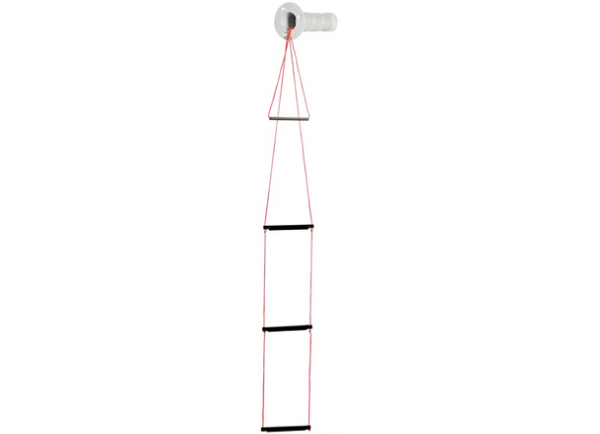 Osculati Recessed 3 - Step Emergency Ladder - Backnut Fixing