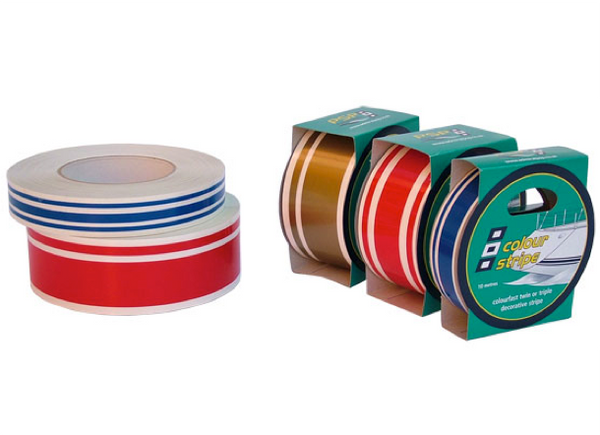 PSP Colour Stripe Tape 40mm Wide - Various Colours