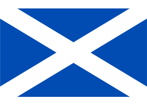 St Andrew Courtesy Flag 45 x 30cm