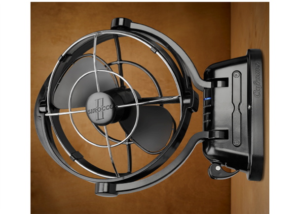 Caframo Sirocco 2 Fan 12/24v - White or Black  - Both Colours In Stock