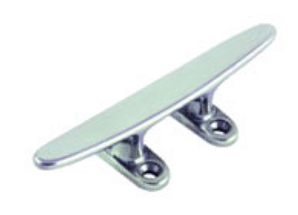 Proboat Stainless Steel Cleat - 4 Hole Low Flat - 3 Sizes