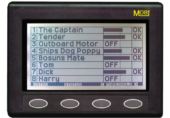 NASA Marine MOBI Man Overboard Monitor c/w 3 MOB Fobs & Batteries