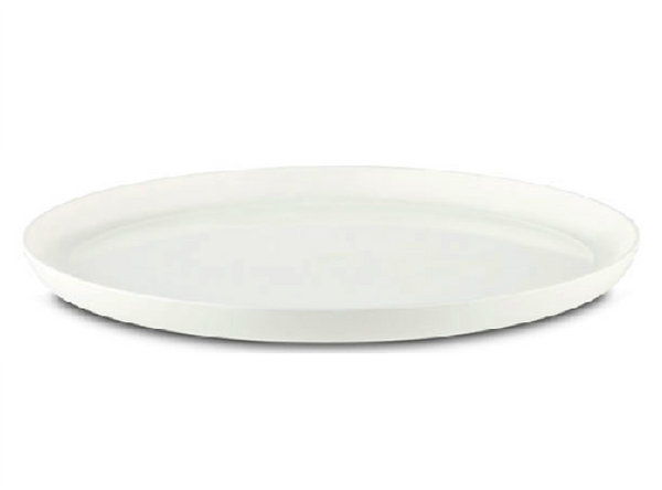 Palm Sorona Medium Plate with Blue Non-Slip Base