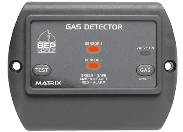 BEP Gas Detector c/w 1 Sensor & Solenoid Output