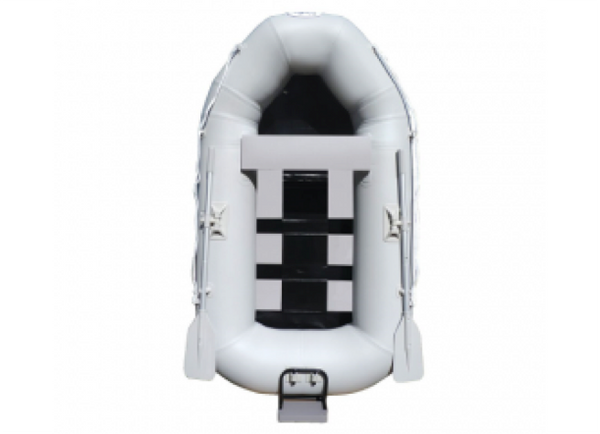 WavEco 2.30m Roundtail Slatted Floor Inflatable Boat with Outboard Bra ...