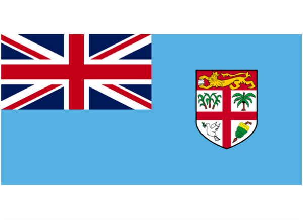 Fiji Courtesy Flag Polyester 45 x 30cm
