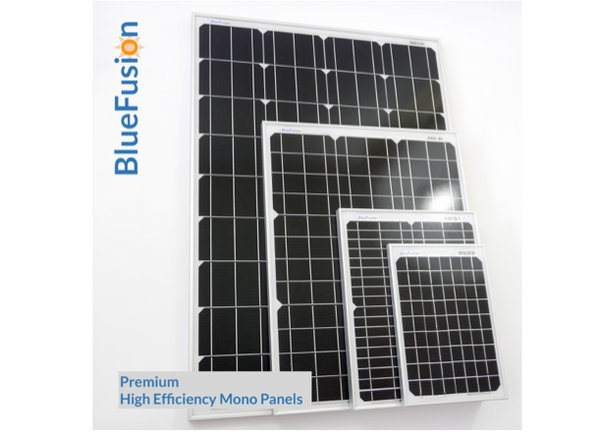 BlueFusion Flexible Marine Grade A+ Solar Panels - 40W