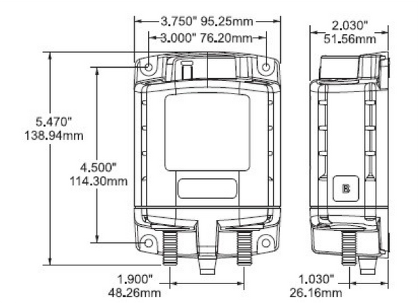 Blue Sea ML Solenoid Switch - 500 Amp - 12 or 24V