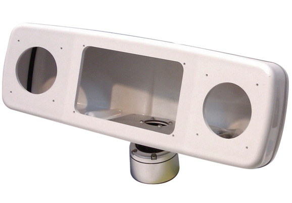 Scanstrut SPD-4XI ScanPod Deck Pod - 4 x Standard Instrument / 2 x Std Istruments & 1 x 7 Inch Display - White