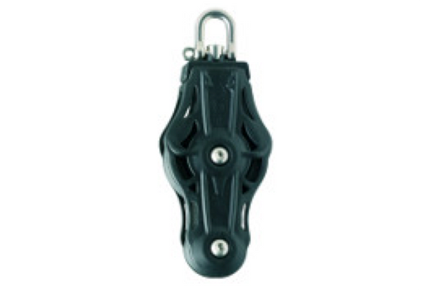 Wichard 70mm Fiddle Block with Swivel Head - Plain or Ball Bearing