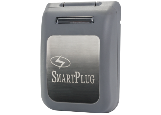 SmartPlug 16 Amp - Non-Metallic Inlet w/ Grey Cover Assembly