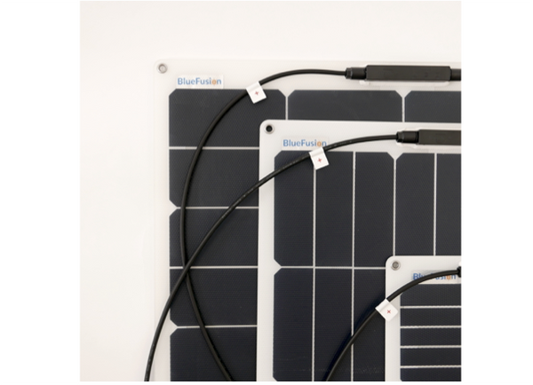 BlueFusion Flexible Marine Grade A+ Solar Panels - 40W