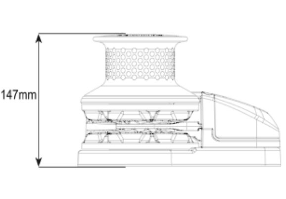 Lewmar Windlass VX2 Gypsy  3 Models