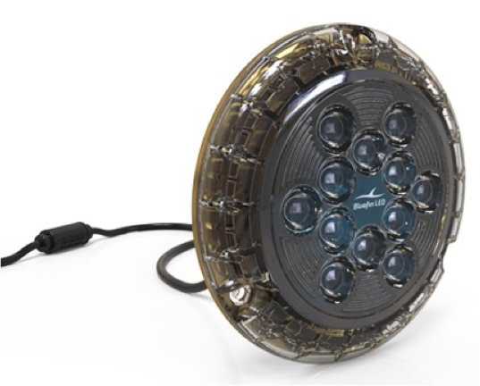 BlueFin Piranha P24 + P24 Dual Colour Surface Mounted LED Underwater Boat Lights 12/24V - 5 Colours