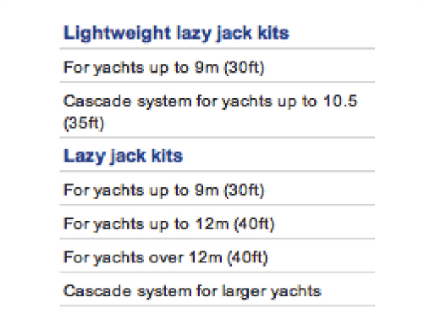 Barton Lazy Jack Kits All Models