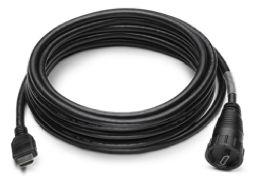 Humminbird ION/ONIX HDMI Cable with Waterproof Connector at Head