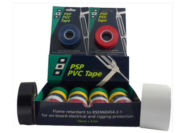 PSP PVC Tape - Various Sizes - Various Colours