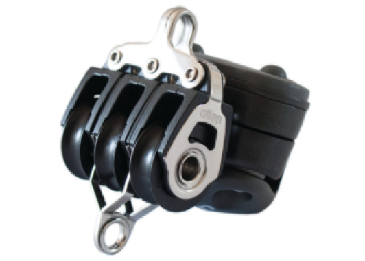 Allen 20mm Triple Block with Inverted Cleat & Becket