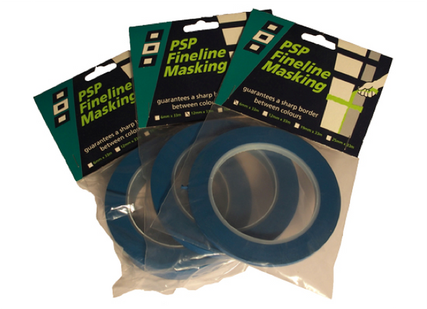 PSP Fineline Masking Tape - 4 Sizes