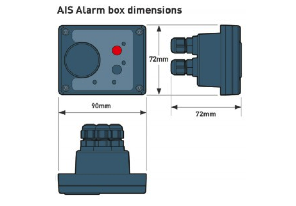 Ocean Signal Rescue Me AIS Alarm Box