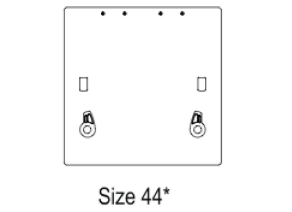 Lewmar Size 44 Flush Mount Hatch - Grey/Black/White