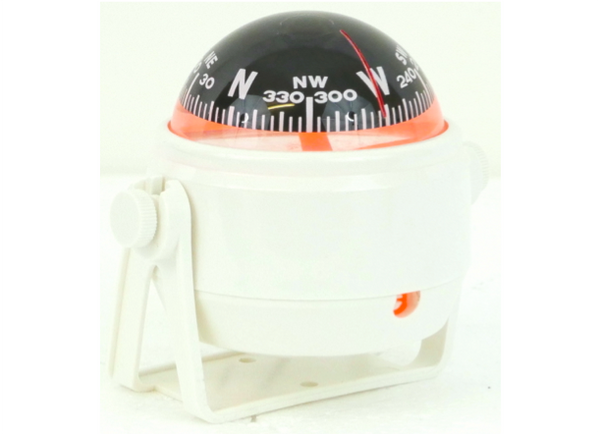 Magnetic Navigation Compass – Compact - Colour White